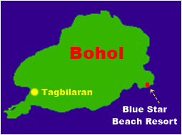 Insel Bohol Philippinen